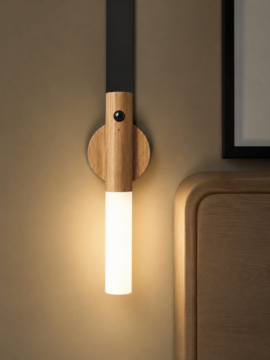 Lot de 2 Lampes LED Veilleuses avec détecteur de mouvement LumiSense – Rechargeables USB-C